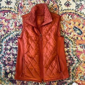 LL Bean women’s burnt orange vest